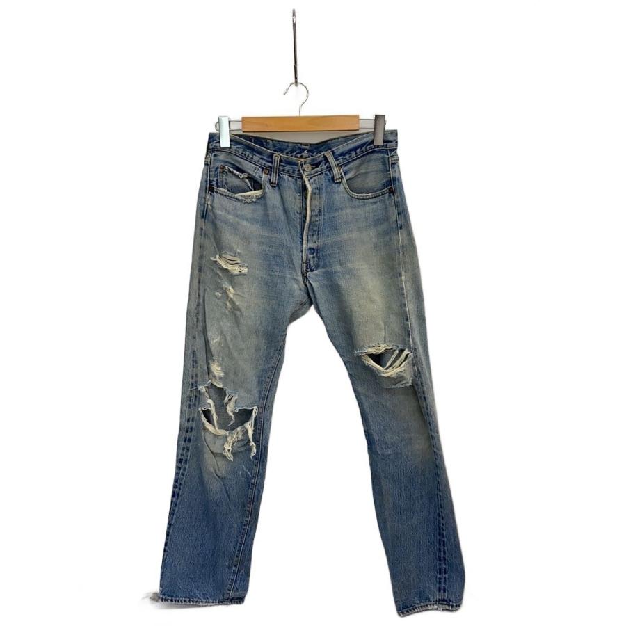 Levi's◇501/66前期/パッチ欠損/実寸W31/ストレートパンツ/34/デニム