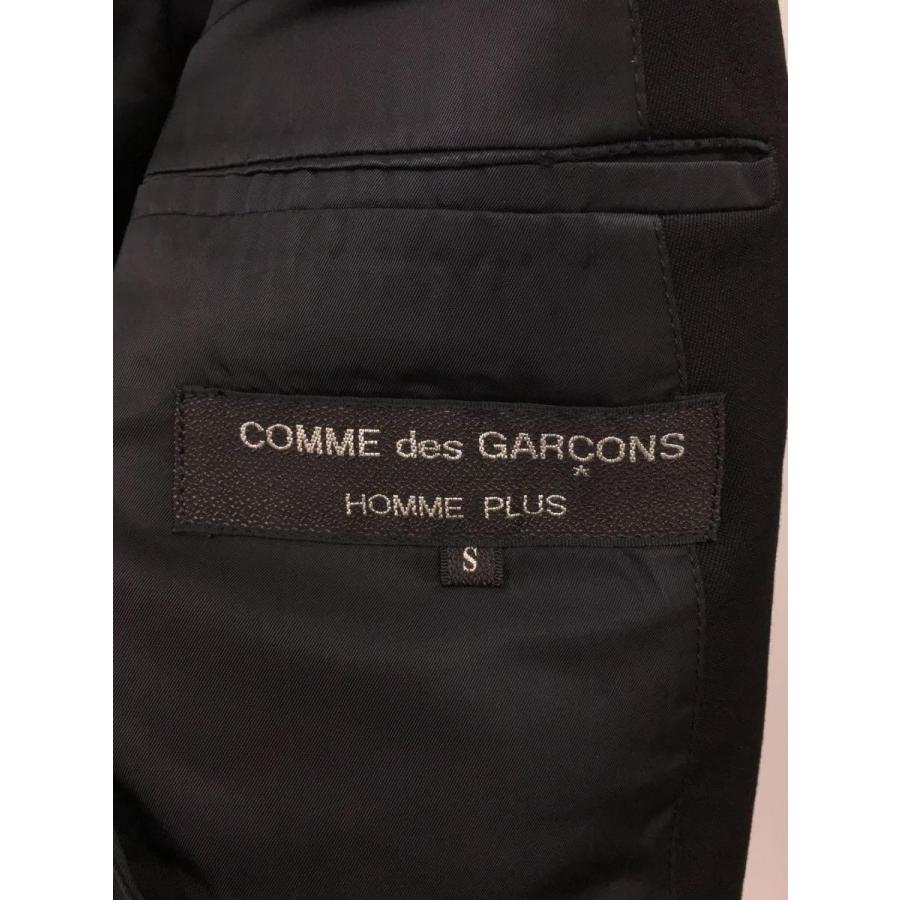 【値下げ】 COMME des GARCONS HOMME PLUS◆AD1991/ダブルブレスト/S/ウール/ブラック/無地/PJ-05022S