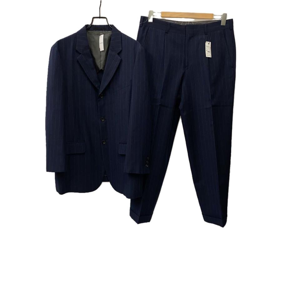 COMME des GARCONS HOMME PLUS◇セットアップ/M/ウール/ネイビー 