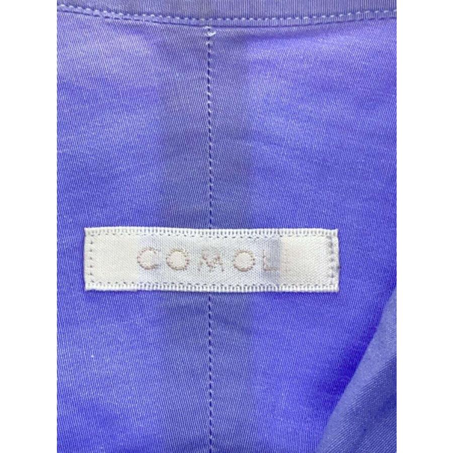 COMOLI◇長袖シャツ/3/コットン/ブルー/無地/P01-02002 : セカンド