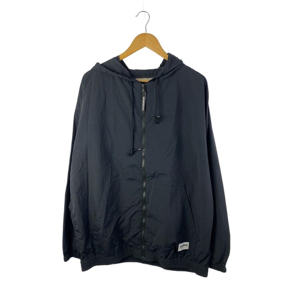 NEIGHBORHOOD◇ナイロンジャケット/XL/ナイロン/BLK/無地/232TSNH