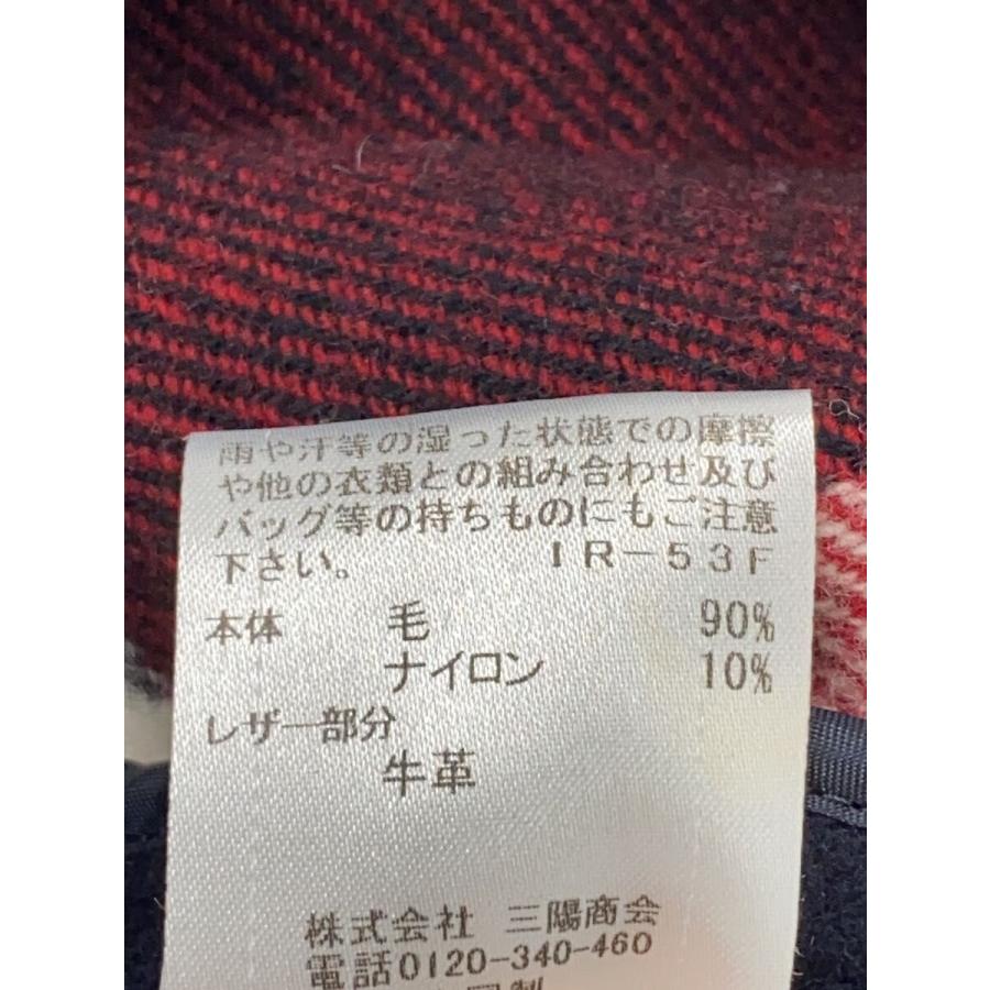 ブルーレーベルクレストブリッジ チェック リバーウールコーディガン