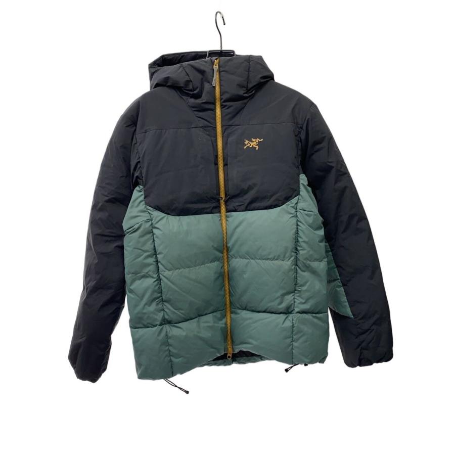 ARC'TERYX◇THORIUM HOODY/ダウンジャケット/XS/ナイロン/BLK/無地