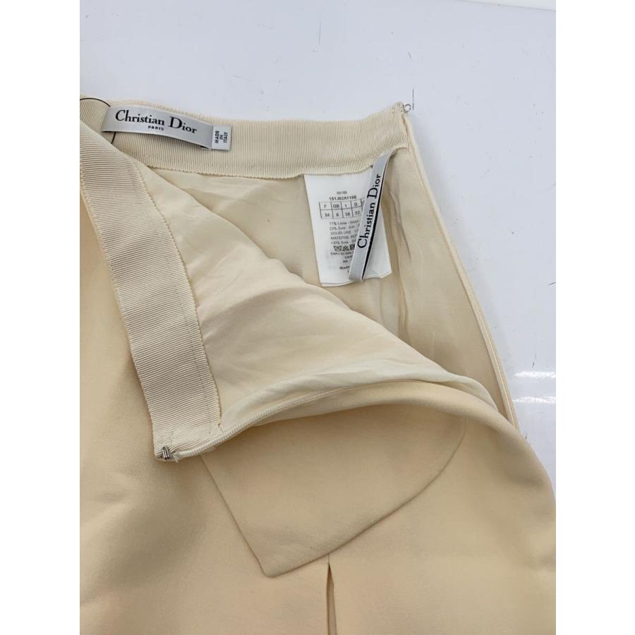 Christian Dior◆スカート/2/ウール/BEG/無地/151J62A1166//の画像