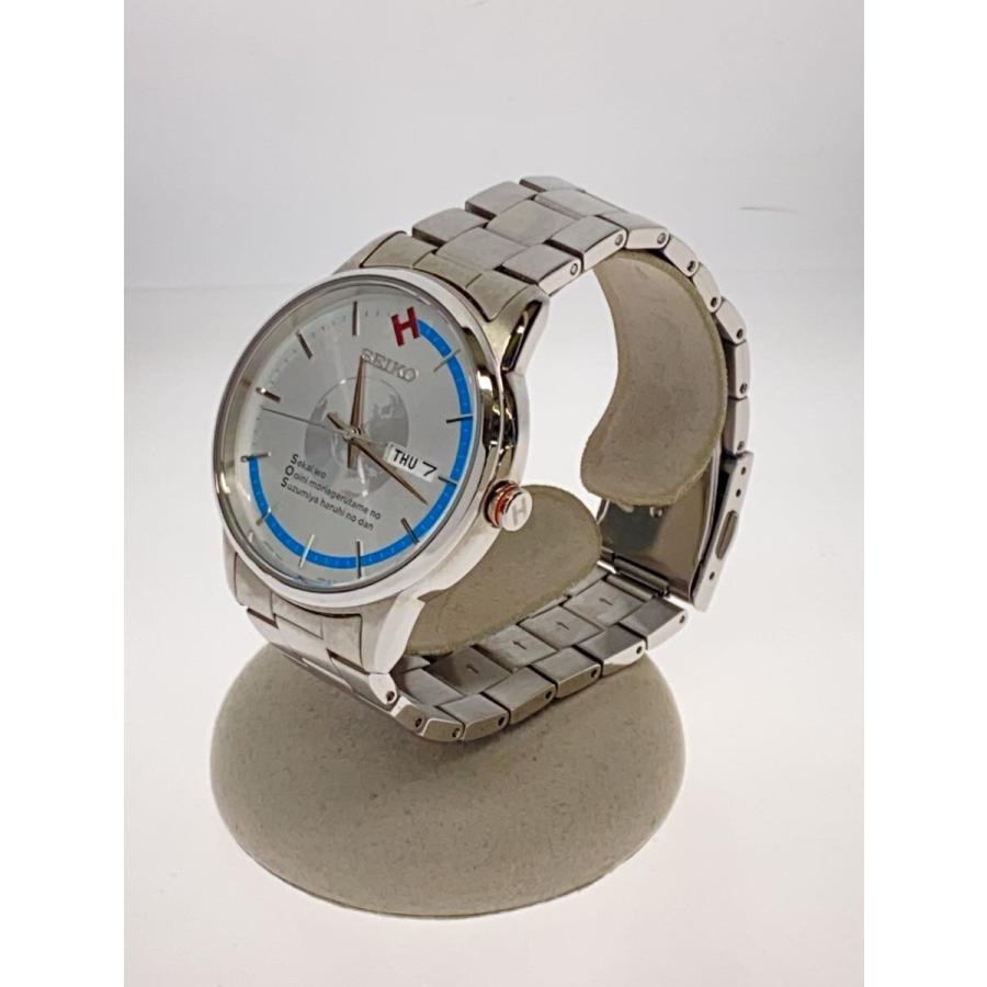 SEIKO◇クォーツ腕時計/アナログ/ステンレス/SLV/SLV/SS/7N43-HAC0 