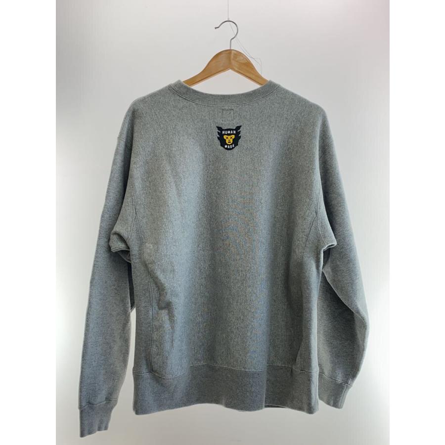 HUMAN MADE◇kaws/スウェット/XL/コットン/GRY/03-3712-2525 HUMAN MADE◇kaws/スウェット/XL/コットン/GRY/03-3712-2525