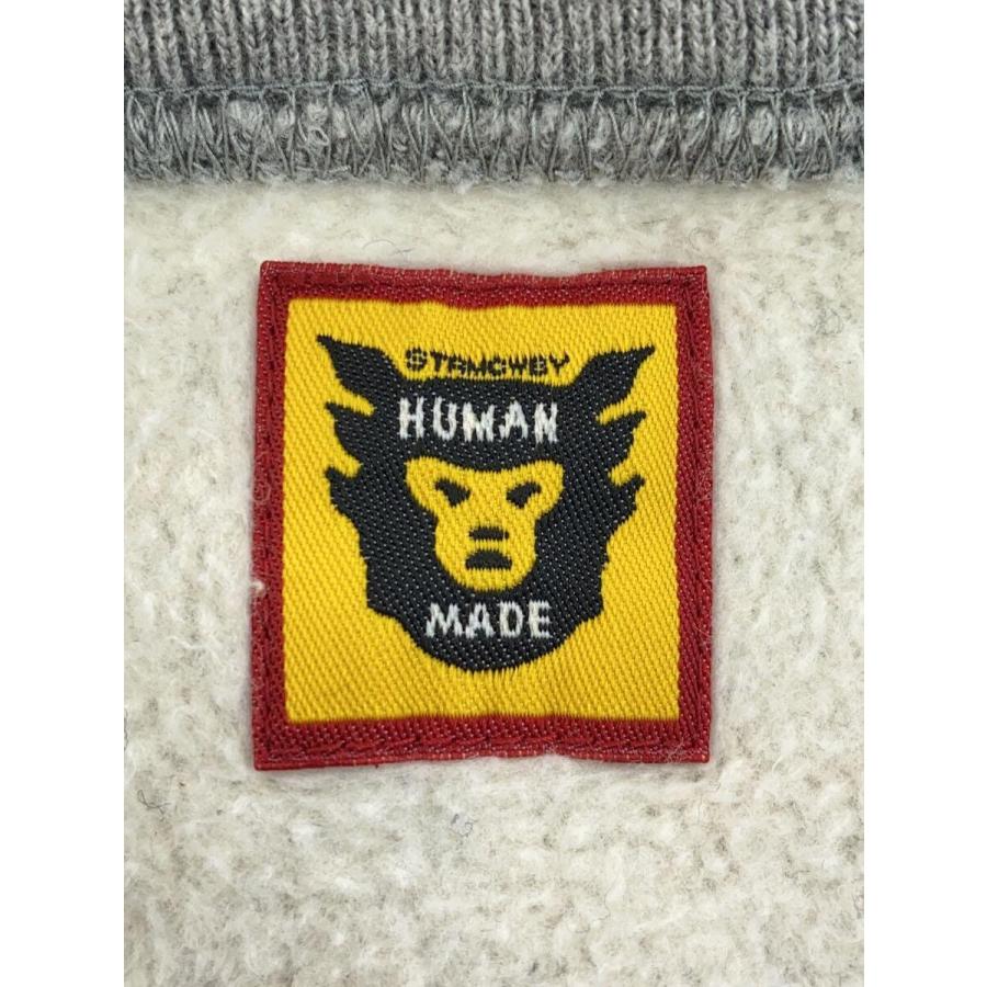 HUMAN MADE◇kaws/スウェット/XL/コットン/GRY/03-3712-2525 HUMAN MADE◇kaws/スウェット/XL/コットン/GRY/03-3712-2525