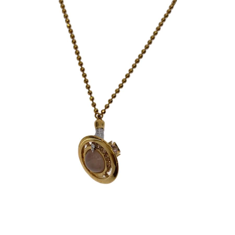 Vivienne Westwood◇ギルダ3Dペンダント/ネックレス/--/GLD/トップ有