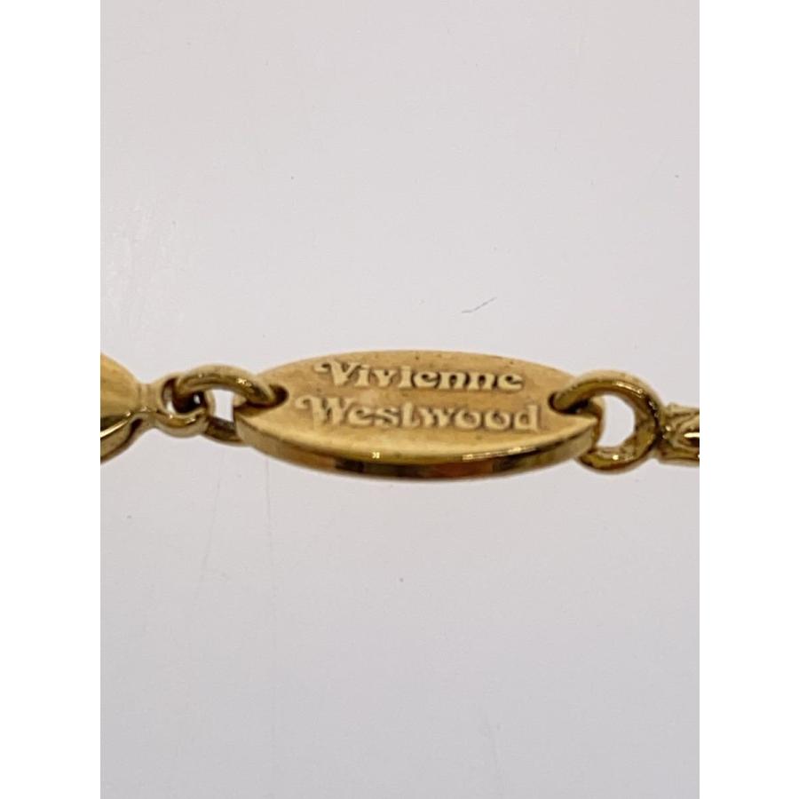 Vivienne Westwood◇ギルダ3Dペンダント/ネックレス/--/GLD/トップ有