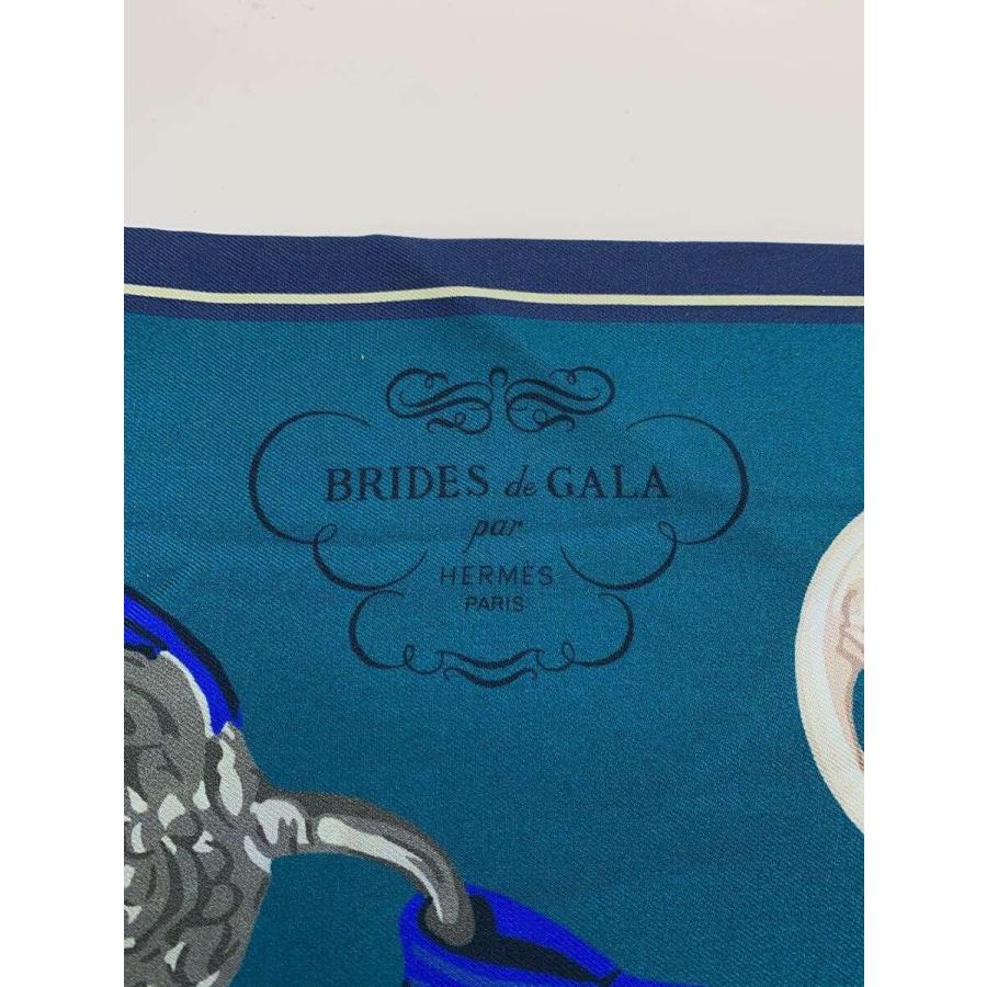 HERMES マキシツイリー　BRIDES de GALA HERMES◇マキシツイリー/Maxi Twilly/BRIDES de GALA/スカーフ/シルク