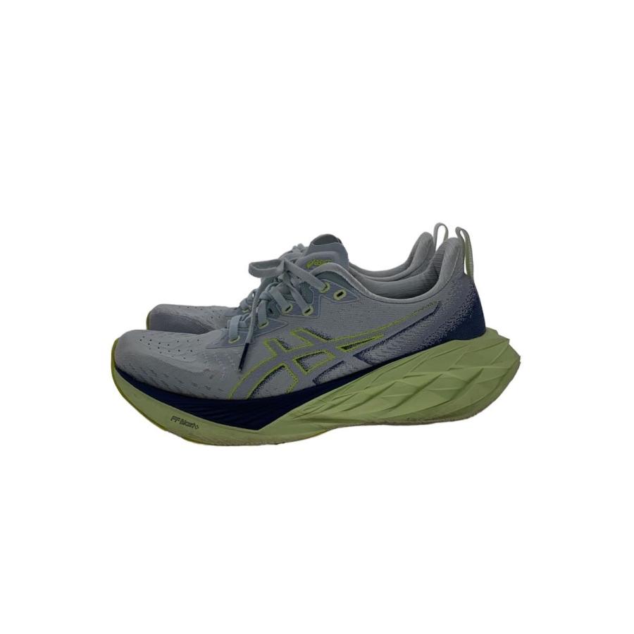 ASICS◇NOVABLAST 4/ノバブラスト 4/ランニングシューズ/26.5cm/GRY