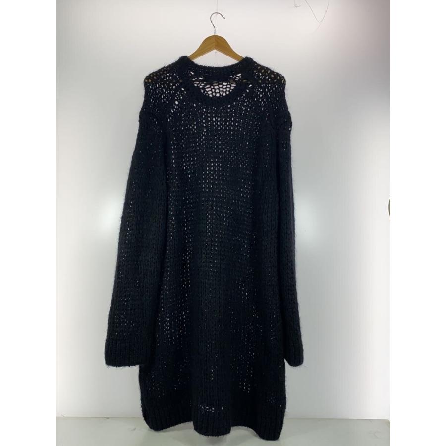 COMME des GARCONS HOMME PLUS◇24AW/ニット・セーター(厚手)/L/モヘア 