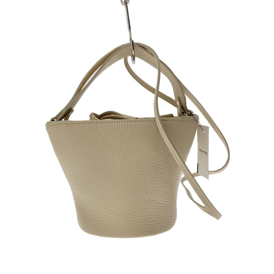 ayako◇Pottery bag/ショルダーバッグ/レザー/WHT : セカンド