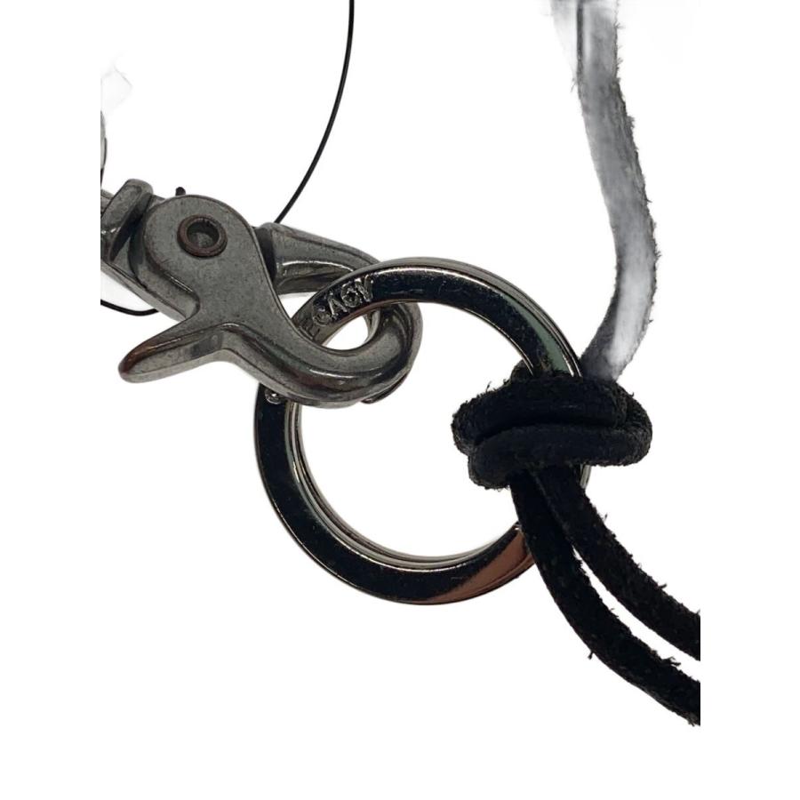 【OUR LEGACY】Ladon レザーネックレス ブラック OUR LEGACY◇LADON NECKLACE/ネックレス/レザー/BLK/トップ有