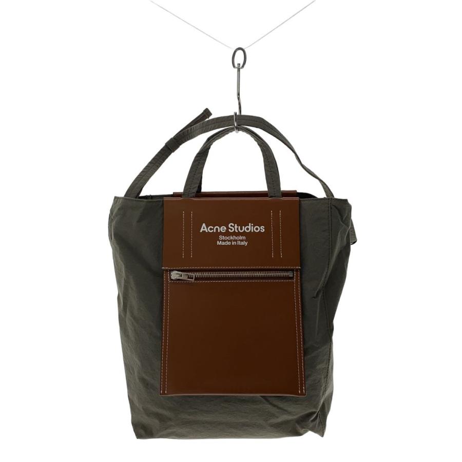 Acne Studios(Acne)◇トートバッグ/ナイロン/カーキ/BAGS000047/ペイ