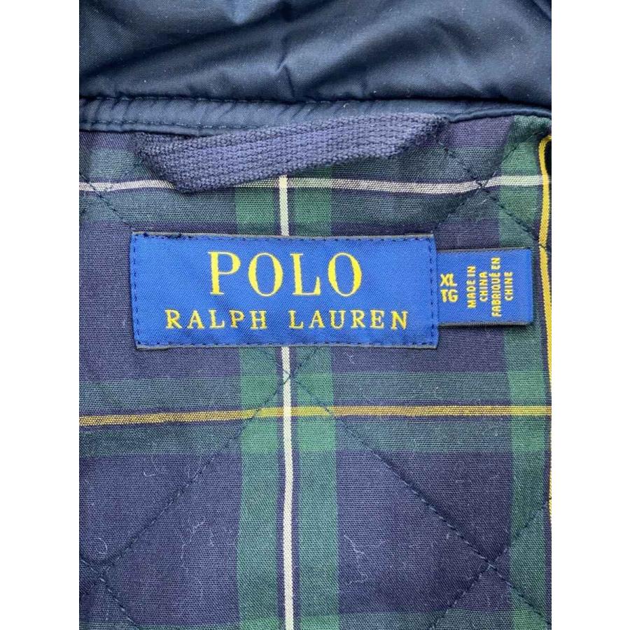 POLO RALPH LAUREN◇キルティングベスト/XL/ポリエステル/NVY