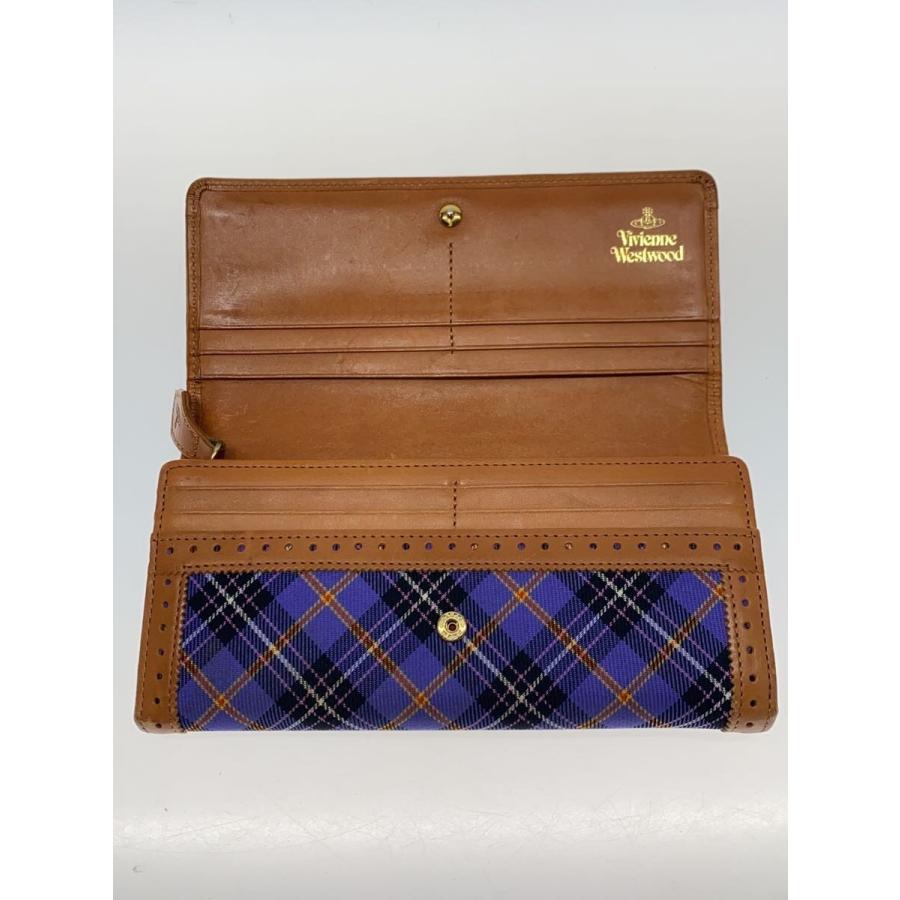 Vivienne Westwood◇長財布/--/PUP/チェック/レディース// : セカンド