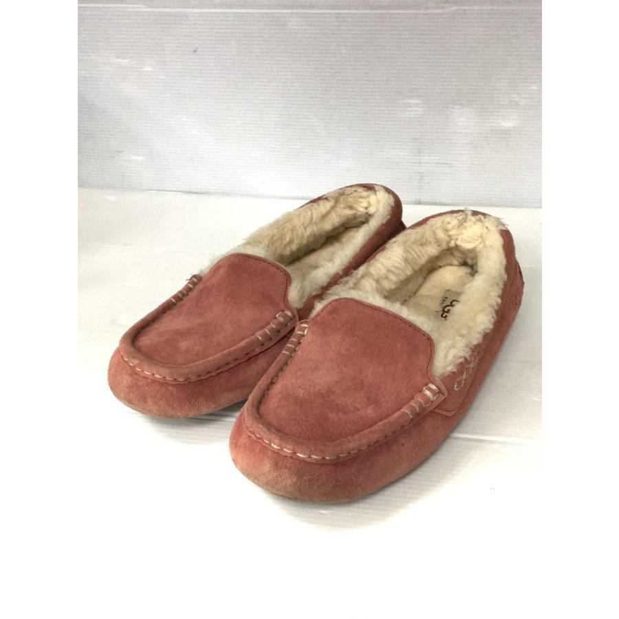 UGG australia◆モカシンシューズ/23cm/RED/スウェード/F20015F/色褪せ有｜ssol-shopping｜02