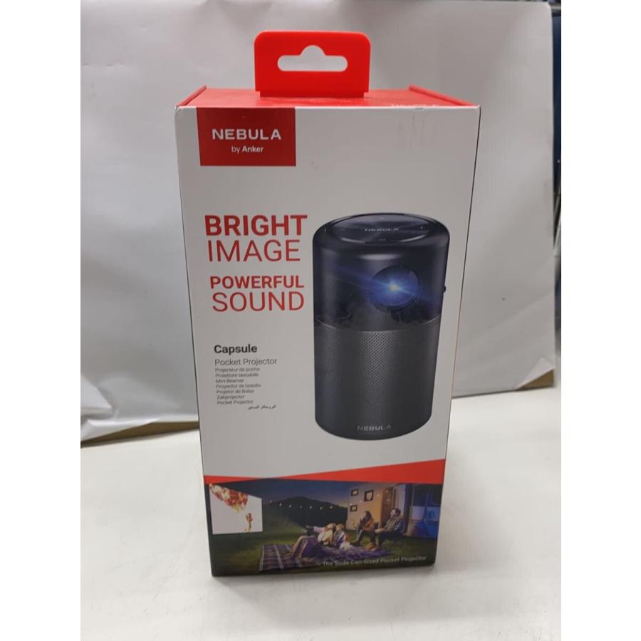 【美品】NEBULA Capsule II プロジェクター本体（ケース付） ANKER◇Nebula/Capsule II/プロジェクター/X000V6JCT3 : セカンド