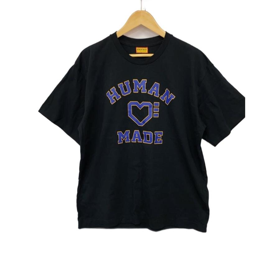 HUMAN MADE◇Graphic T-Shirt/Tシャツ/XL/コットン/BLK/HM29CS048 