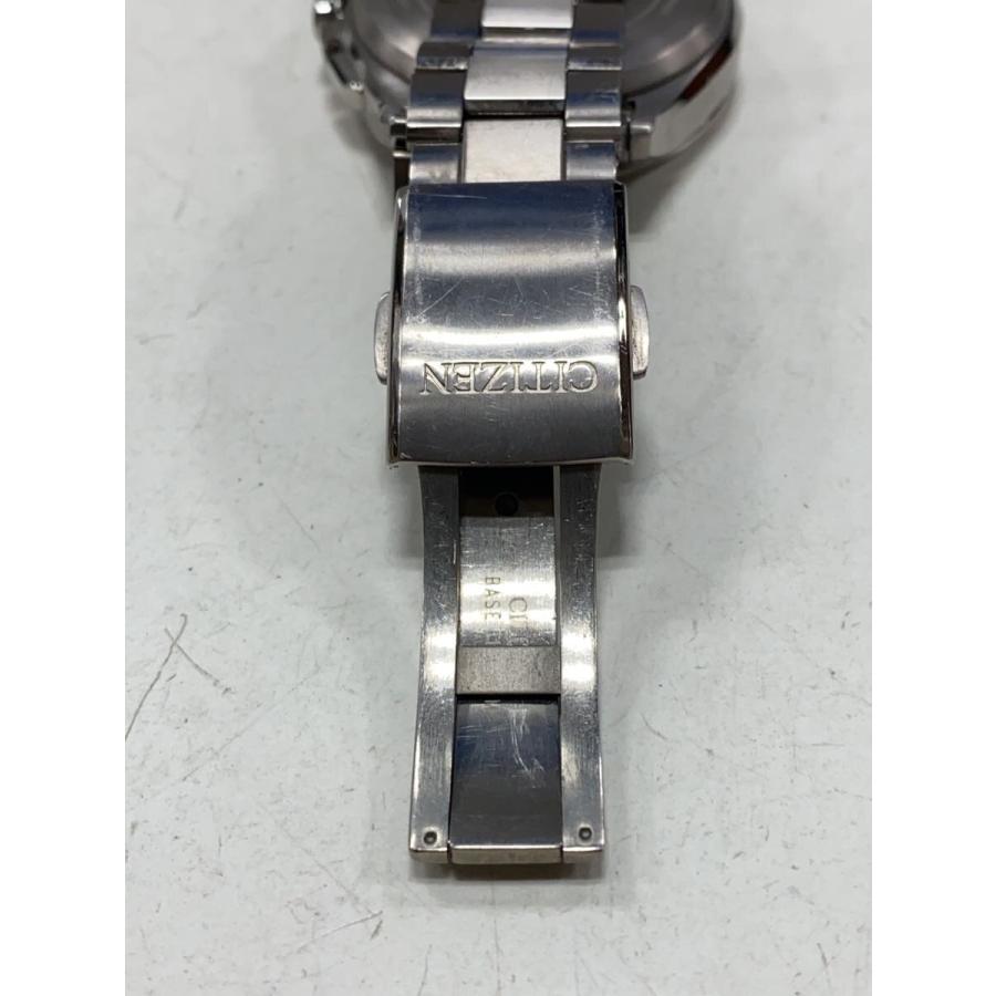 CITIZEN◇ソーラー腕時計/アナログ/GRY/SLV/F150-T021581 : セカンド