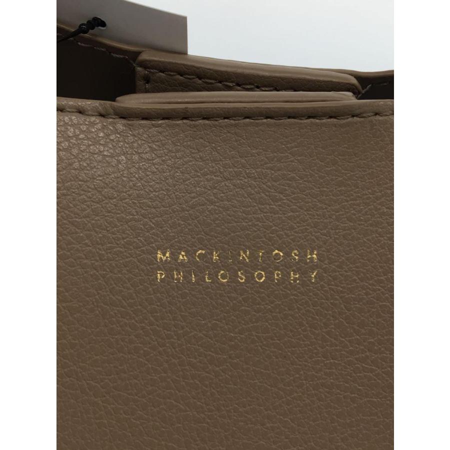 MACKINTOSH PHILOSOPHY◆マッキントッシュフィロソフィー/トートバッグ/BEG/無地/01037-49｜ssol-shopping｜05