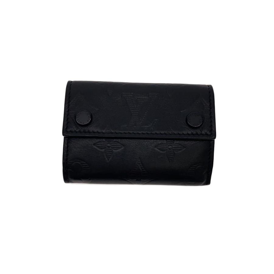 LOUIS VUITTON モノグラム シャドウ ディスカバリー コンパクト LOUIS VUITTON◇ディスカバリー・コンパクトウォレット_モノグラム