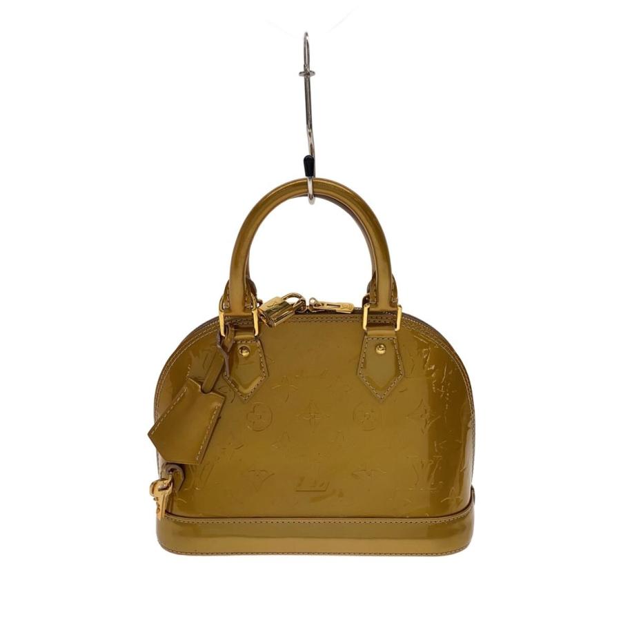 ルイ ヴィトン ヴェルニ アルマBB ハンドバッグ ショルダーバッグ エナメル黒 LOUIS VUITTON◇アルマBB_モノグラム・ヴェルニ/エナメル/BRD