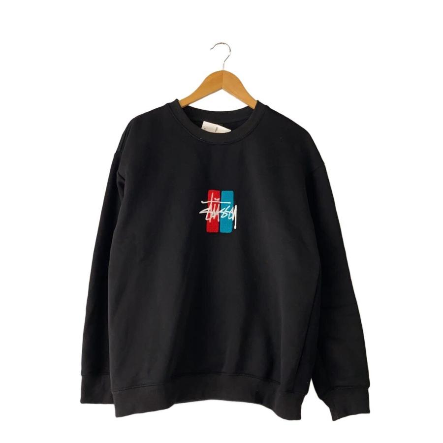 STUSSY◇スウェット/XL/コットン/BLK : セカンドストリートYahoo!店