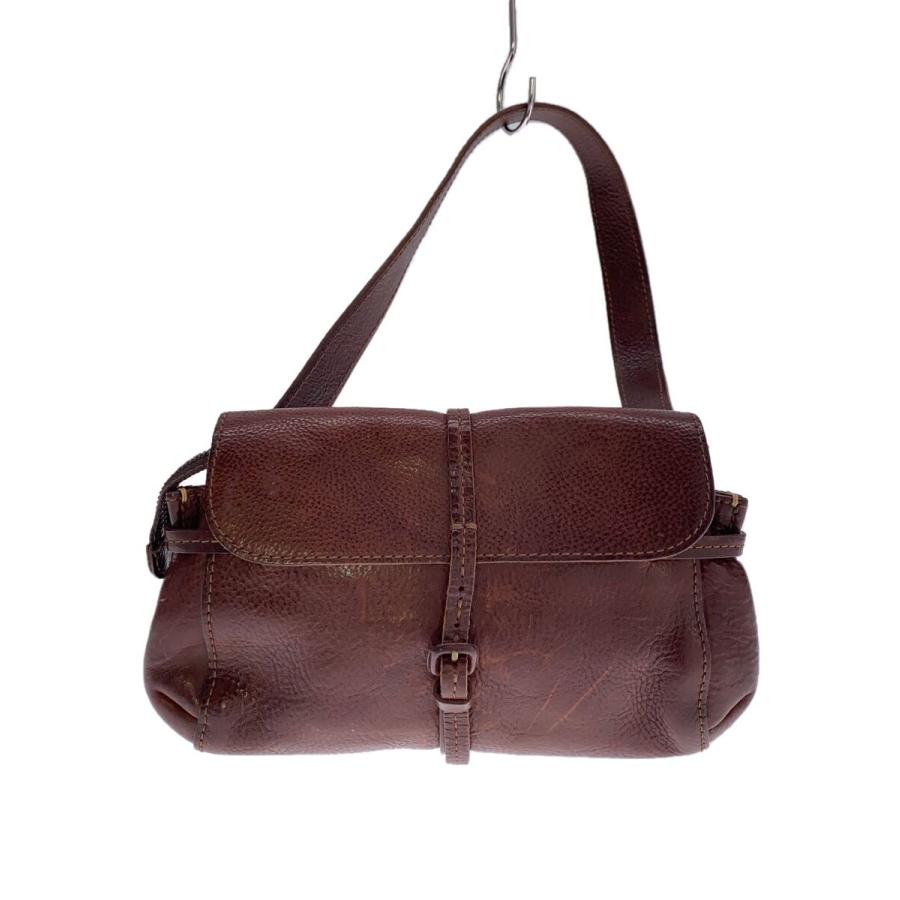 GENTEN◇ショルダーバッグ/レザー/BRW : セカンドストリートYahoo!店