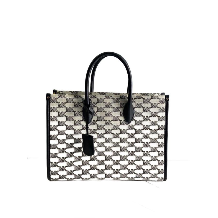 MICHAEL KORS◇ハンドバッグ/キャンバス/WHT/総柄/35S2G7ZT6J