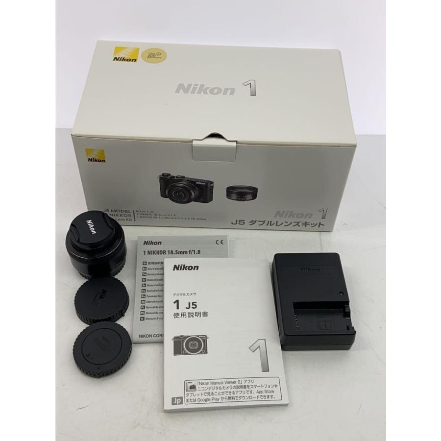 Nikon◇デジタル一眼カメラ Nikon 1 J5 ダブルレンズキット [ブラック
