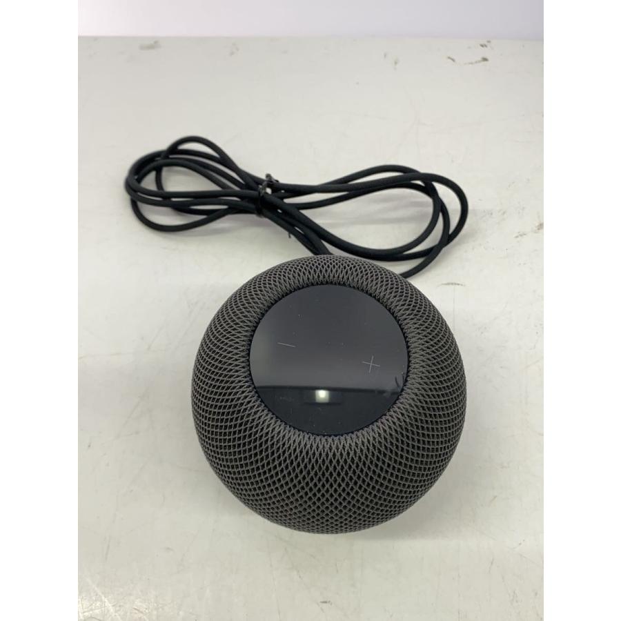 【美品】 Apple Pod mini スペースグレイ A2374 Apple◇Bluetoothスピーカー HomePod mini MY5G2J/A A2374 [スペース
