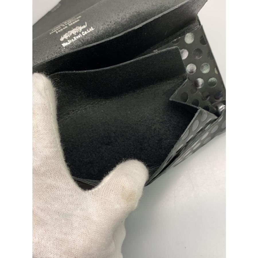 所作◇長財布/レザー/BLK/ドット/メンズ// : セカンドストリートYahoo