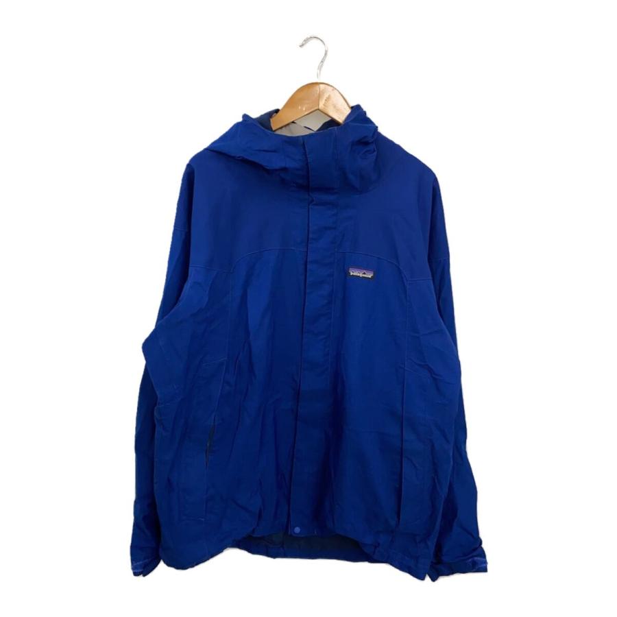 patagonia◇ストームジャケット/XL/ポリエステル/BLU/無地/84997F9