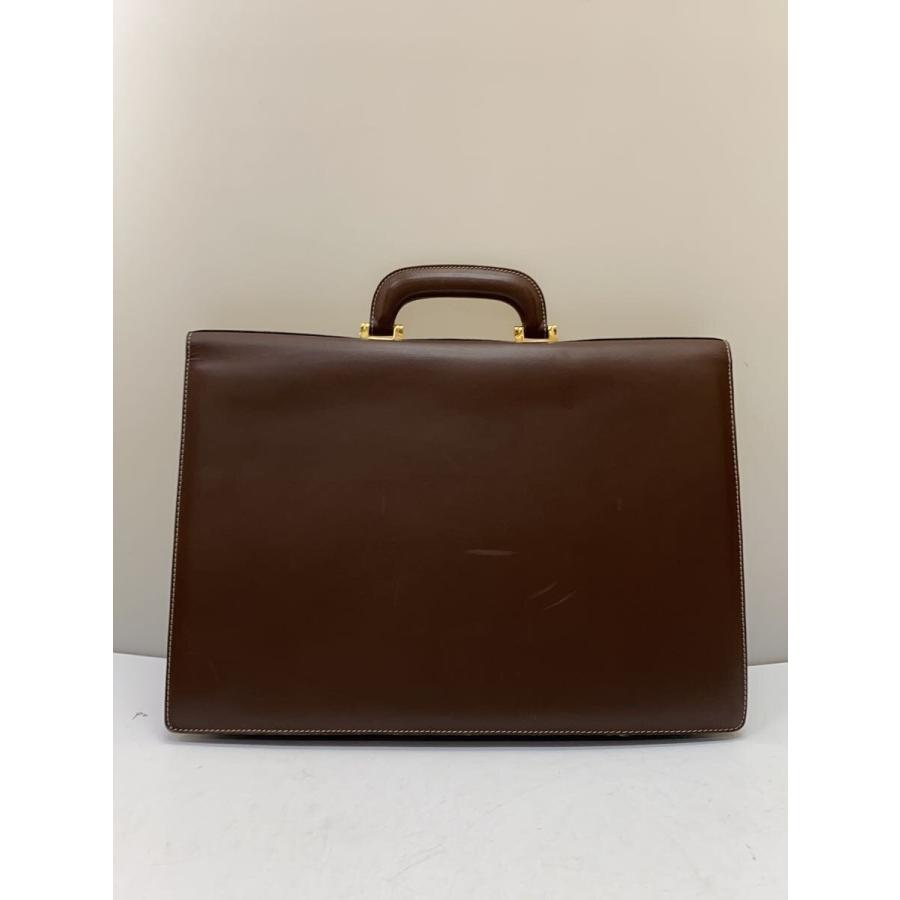 LOEWE◇ビジネスバッグ/レザー/BRW : セカンドストリートYahoo!店