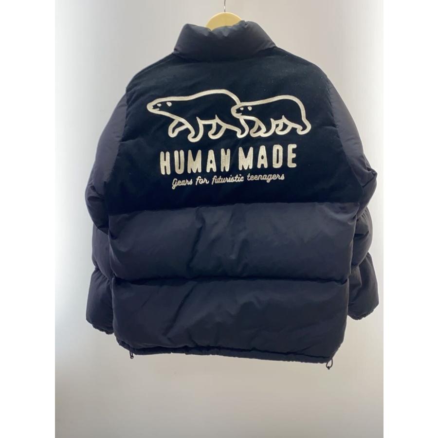 HUMAN MADE◇23AW シロクマ刺繍 コーデュロイヨークダウンジャケット/M
