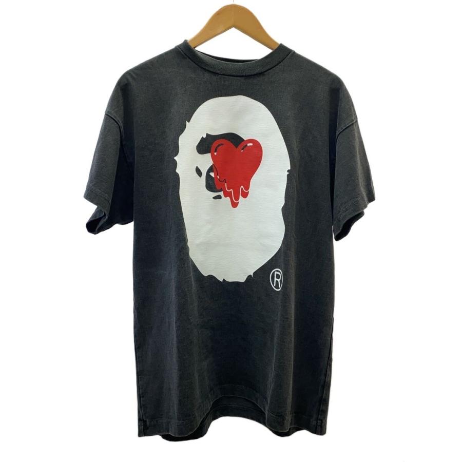 EMOTIONALLY UNAVAILABLE◇Tシャツ/S/コットン/GRY/無地// : セカンド