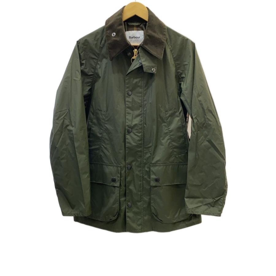 Barbour◇BEAMS別注BEDALE JACKET/L/ナイロン/KHK/無地/1901191 