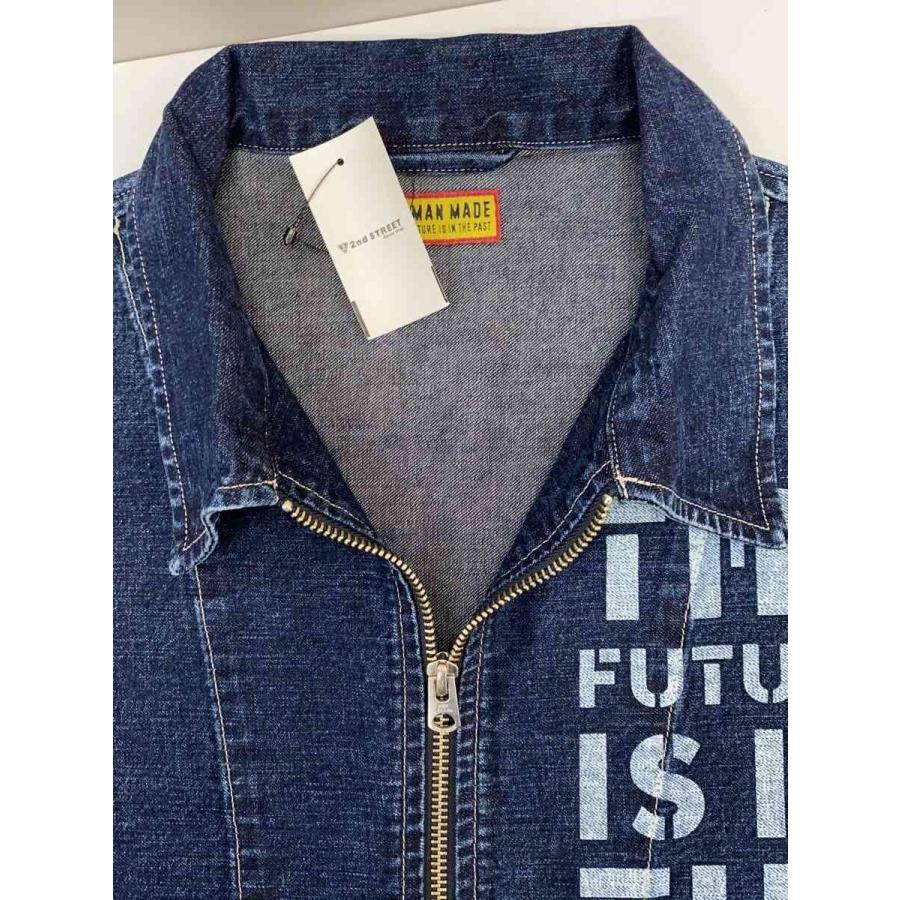 HUMAN MADE◇25ss/Denim Naval Jacket/Gジャン/M/デニム/IDG/無地 