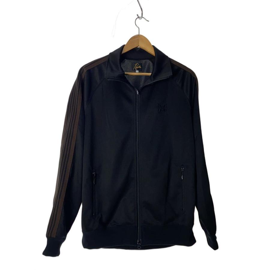 Needles◇24SS/Track Jacket/ジャージ/L/ポリエステル/BLK/NS1645