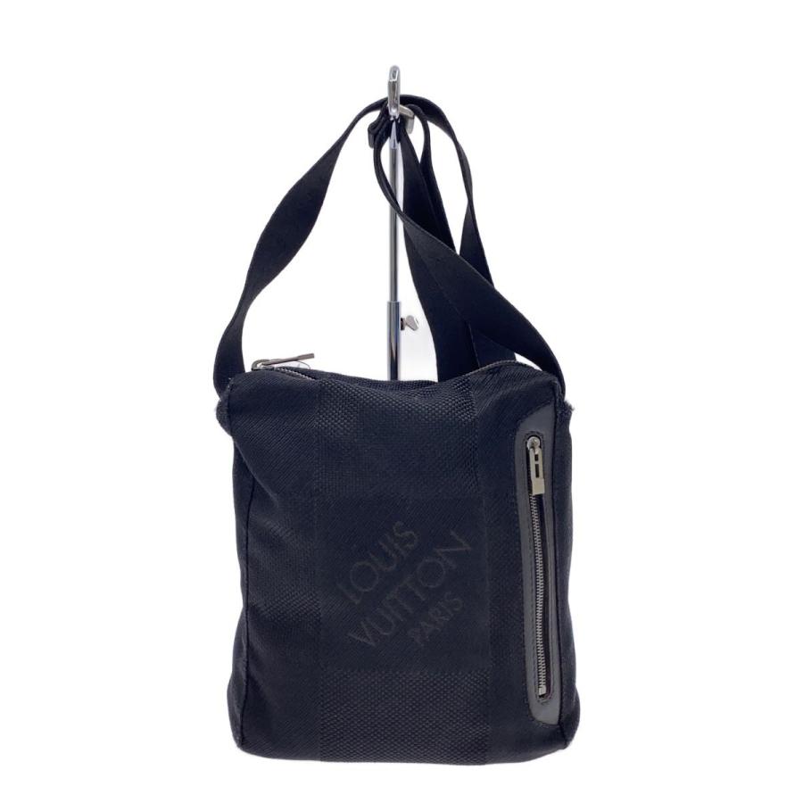 【美品】ルイヴィトン ショルダーバッグ ダミエ ジェアン シタダンPM LOUIS VUITTON◇シタダンPM_ダミエ・ジェアン/ナイロン/BLK : セカンド