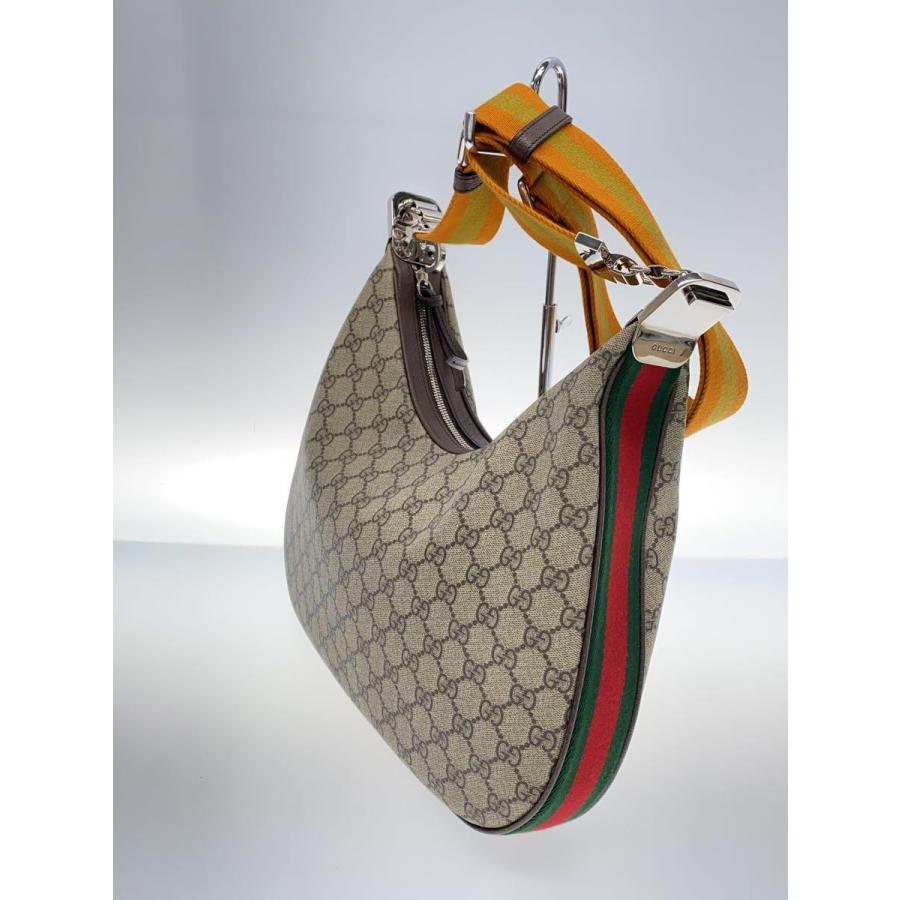 GUCCI◇ショルダーバッグ/PVC/ブラウン/702823/ATTACHE : セカンド