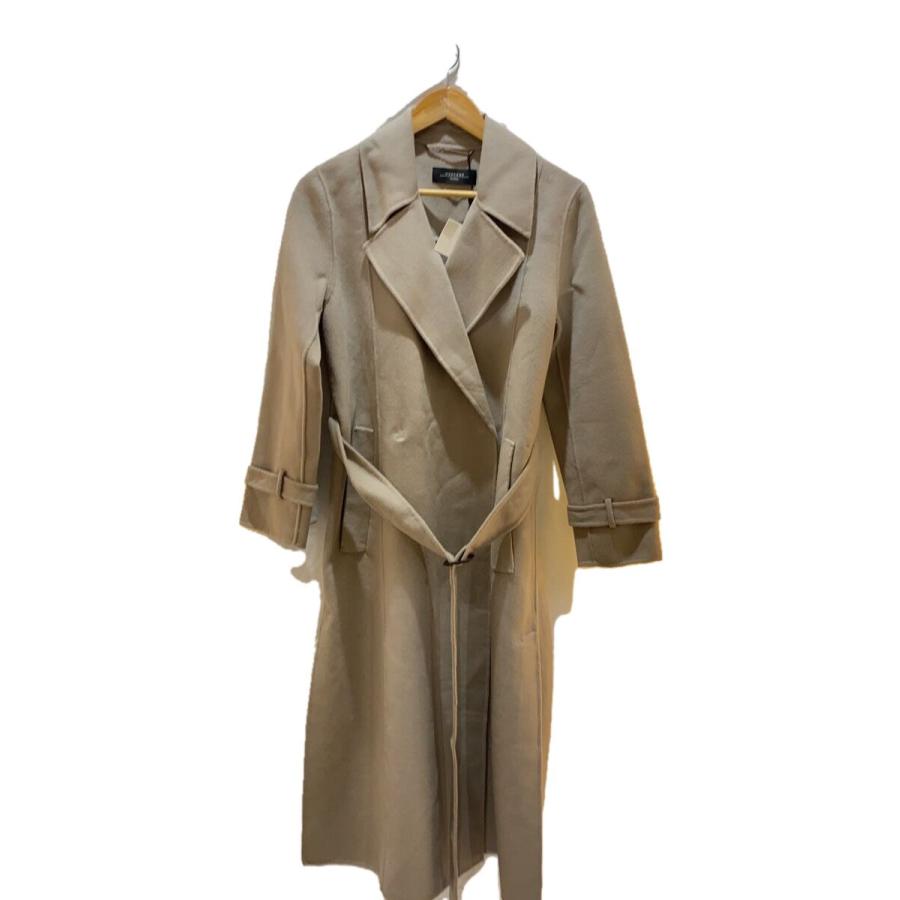 MAXMARA WEEKEND◇ダブルフェイスベルテッドコート/タグ付き/40/ウール 