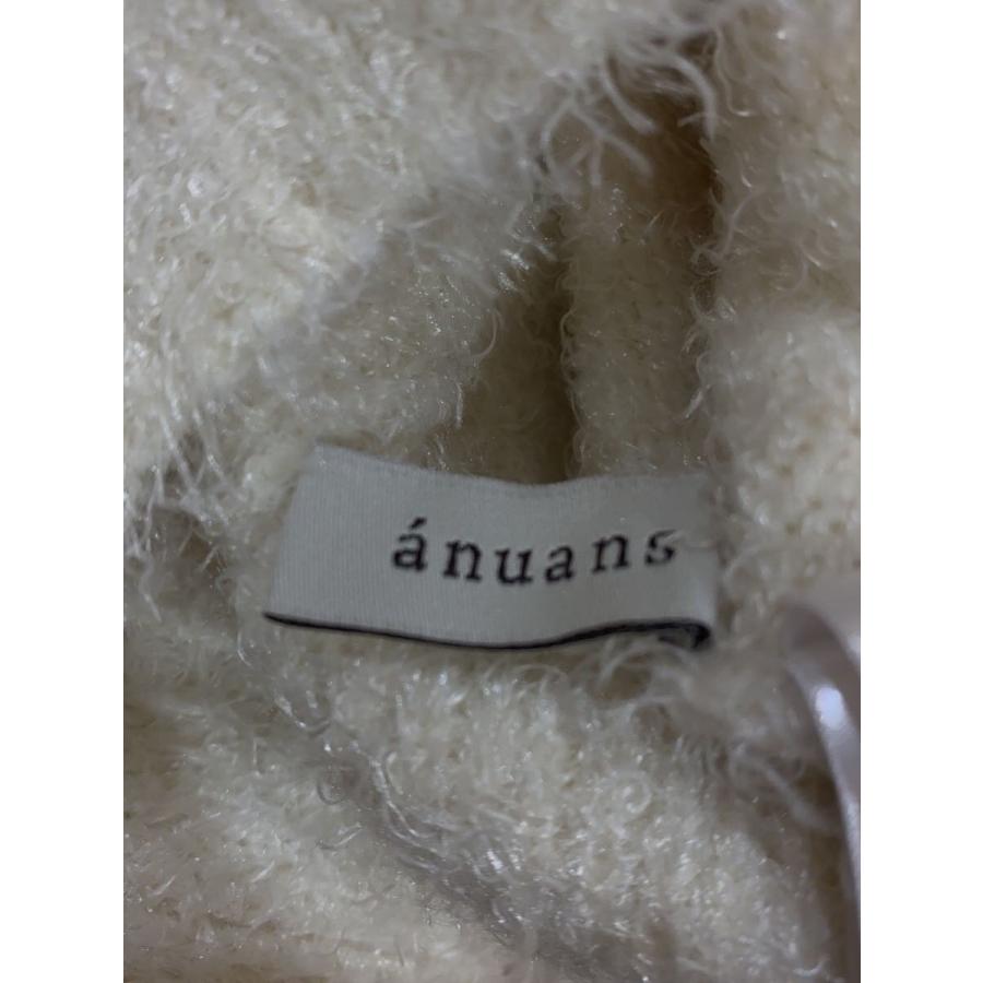 anuans / 24AW/カーディガンニットセットアップ/M/ポリエステル/CRM/1524631235-0// anuans◇24AW/カーディガンニットセットアップ/M/ポリエステル/CRM