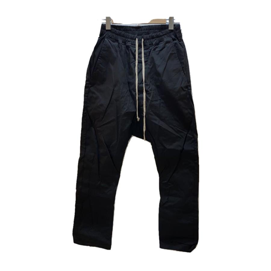 Rick Owens◇ボトム/46/コットン/ブラック/RU01D3380-TE Rick Owens◇ボトム/46/コットン/ブラック/RU01D3380-TE