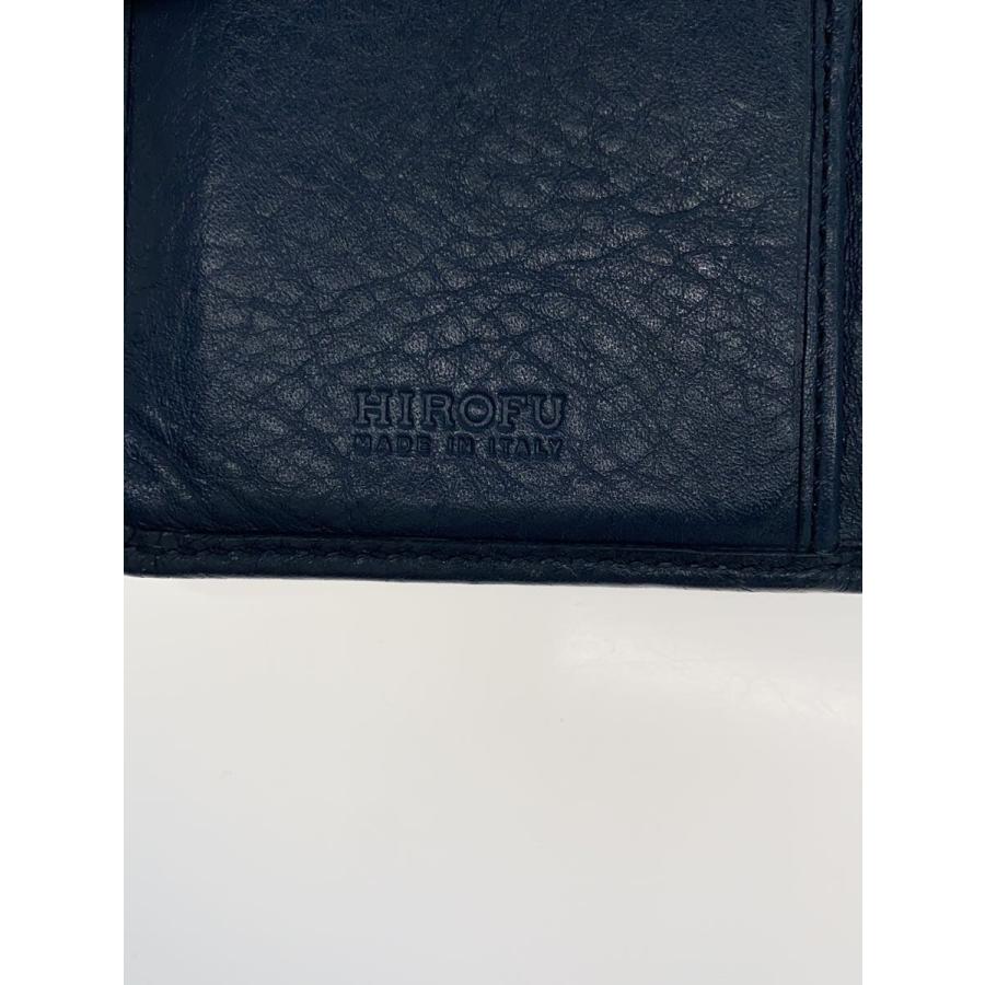 HIROFU◇センプレ折財布/レザー/NVY/レディース : セカンドストリート