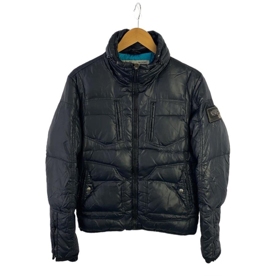 DIESEL◇ダウンジャケット/M/ナイロン/ブラック// : セカンド