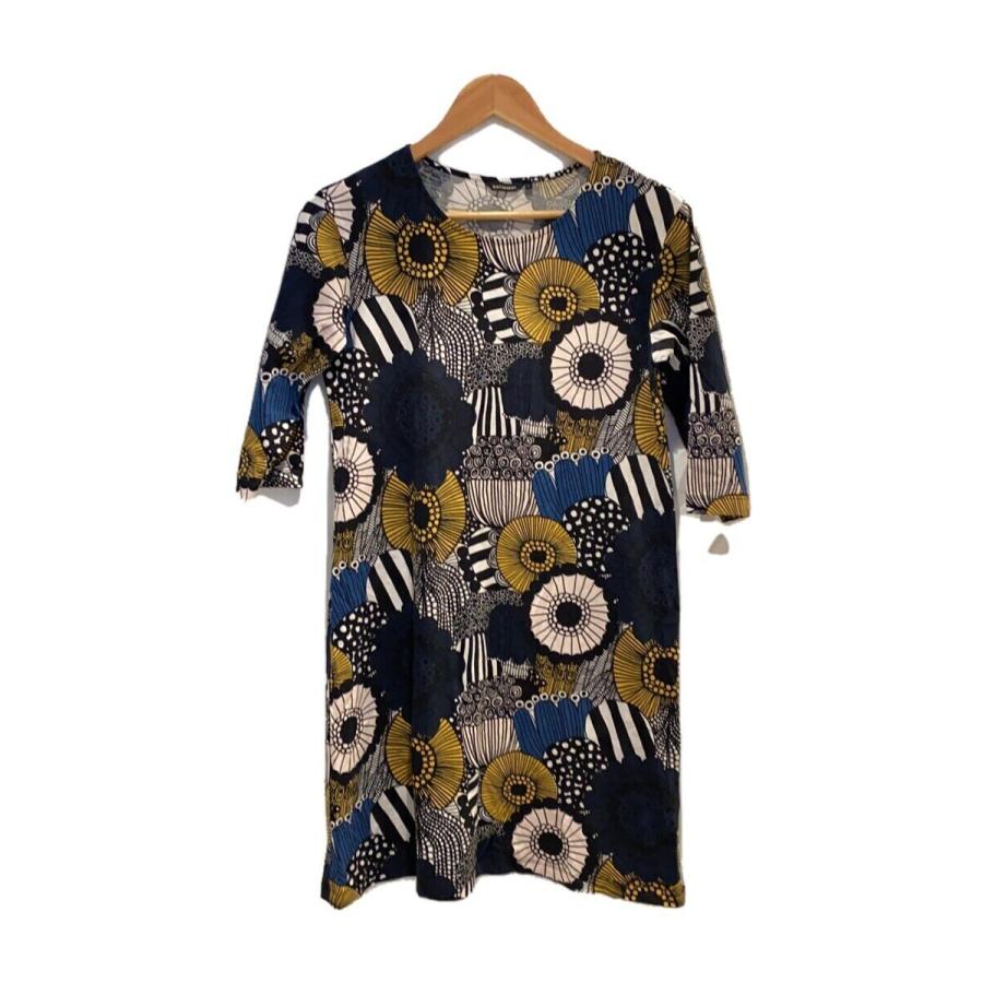 marimekko◇PIENI SIIRTOLAPUUTARHA/ワンピース/S/コットン marimekko◇PIENI SIIRTOLAPUUTARHA/ワンピース/S/コットン