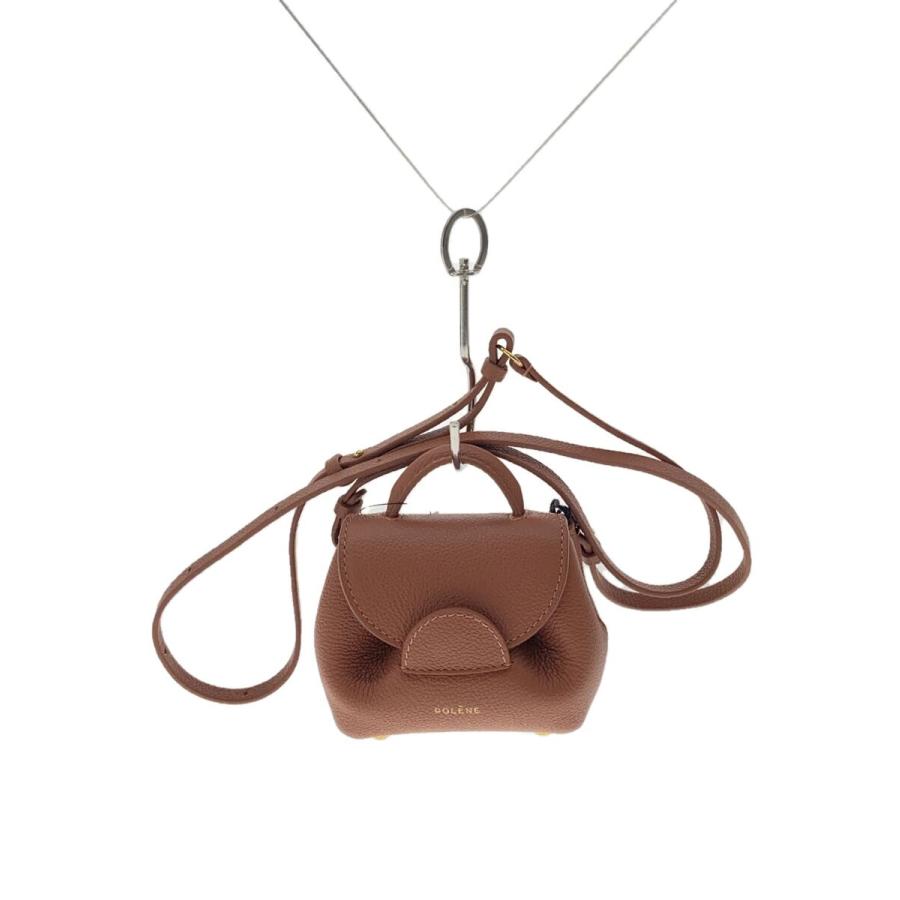 【美品】Polène Numero Un Mini レザー ショルダーバッグ POLENE◇Numero Un micro/ショルダーバッグ/--/PNK : セカンド